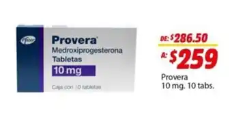 Farmatodo Provera 10mg 10 tabs. oferta