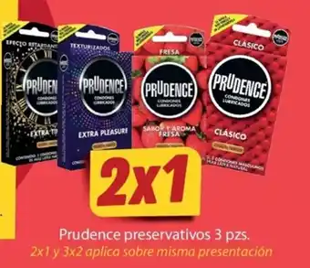 Prudence Preservativos 2 x 3 pzs.