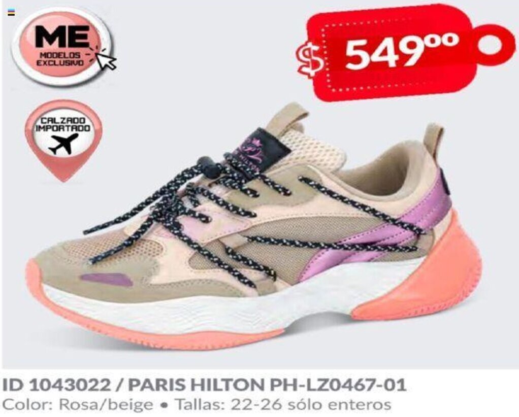 Tenis parís hilton price shoes online 2019