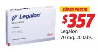 Legalon 70mg 20 tabs.