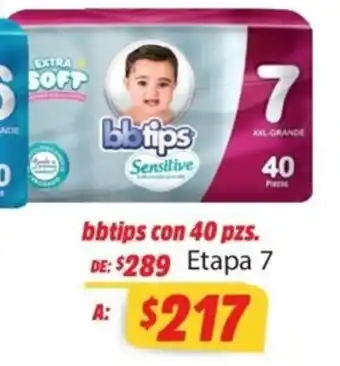 Bbtips con 40 pzs Etapa 7