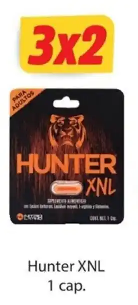 Hunter XNL 3 x 1 cap.