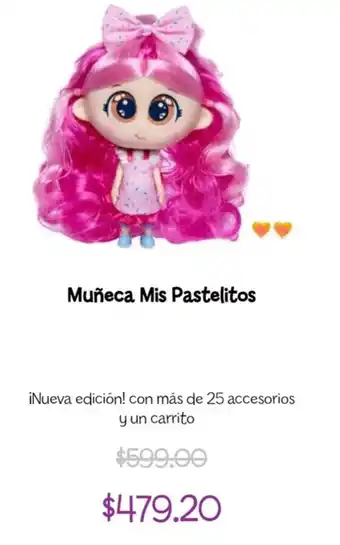 Muñeca Mis Pastelitos
