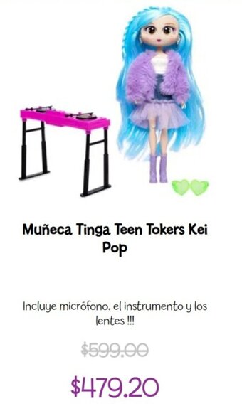 Muñeca Tinga Teen Tokers Kei Pop