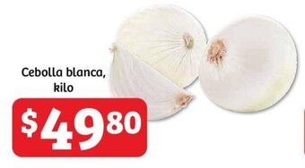 Soriana Híper Cebolla Blanca kilo oferta
