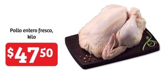 Soriana Híper Pollo Entero Fresco, kilo oferta