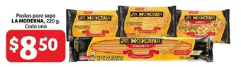 Soriana Híper Pastas para Sopa La Moderna, 220g oferta