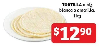 Soriana Híper Tortilla Maíz Blanca o Amarilla 1kg oferta