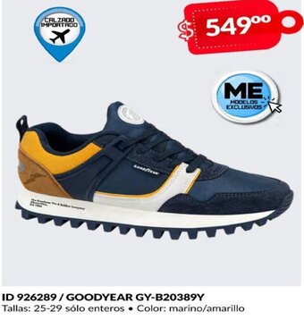 Price Shoes Goodyear GY-B20389Y Tallas 25-29 oferta