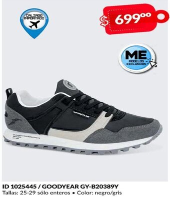 Price Shoes Goodyear GY-B20389Y Tallas 25-29 oferta