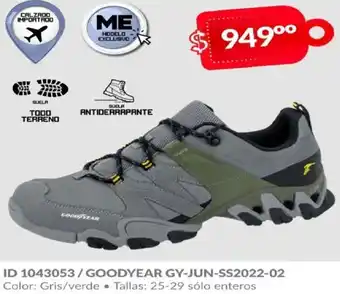 Price Shoes Goodyear GY-JUN-SS2022-02 Tallas 25-29 oferta