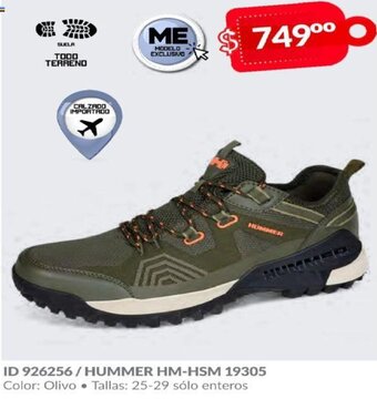 Price Shoes Hummer HM-HSM 19305 Tallas 25-29 oferta