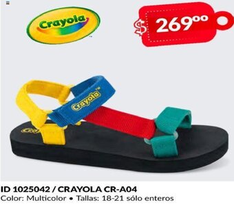 Crayola CR-A04 Tallas 18-21