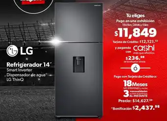 LG Refrigerador 14'
