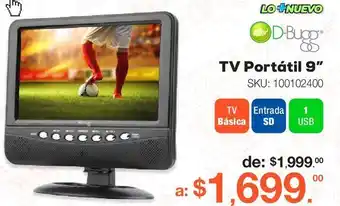 RadioShack Tv port´til 9" oferta