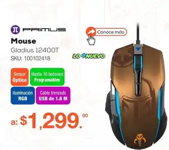 RadioShack Mouse gladius 12400t oferta