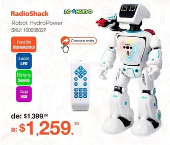 RadioShack Robot de control remoto radioshack hydropower oferta