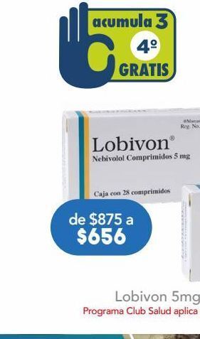 Farmacia San Pablo Lobivon 28 comprimidos caja oferta