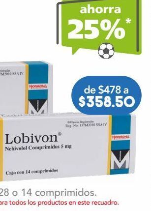 Farmacia San Pablo Lobivon 14 comprimidos caja oferta