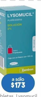 Farmacia San Pablo Lysomucil 120 ml solución frasco dosificador oferta