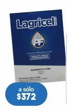 Farmacia San Pablo Lagricel ofteno cada sobre con 5 ampolletas 4 solución ampolleta oferta