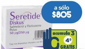 Farmacia San Pablo Seretide diskus polvo 60 polvo inhalador oferta