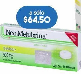 Farmacia San Pablo Neo melubrina 10 tableta caja oferta