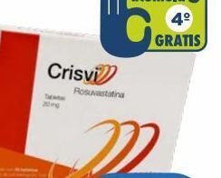 Crisvi 30 tabletas caja