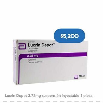 Farmacia San Pablo Lucrin depot inyección 1 suspensión frasco ámpula oferta