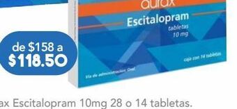 Escitalopram 10 mg