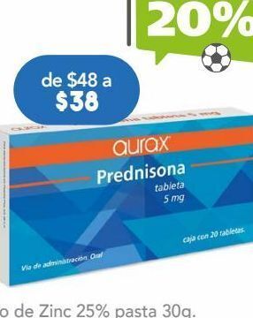 Prednisona 5 mg