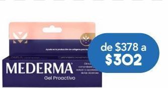 Farmacia San Pablo Mederma gel proactivo reduce la apariencia de las cicatrices oferta