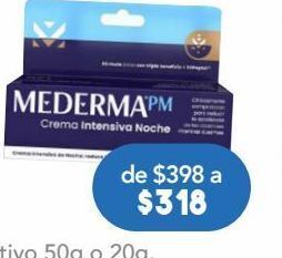 Farmacia San Pablo Mederma pm crema intensiva de noche reduce la apariencia de las cicatrices oferta