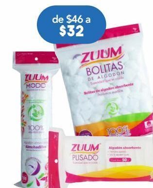 Farmacia San Pablo Zuum algodón bolitas blancas 150 piezas oferta