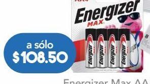 Farmacia San Pablo Energizer pilas max aa 4 piezas oferta