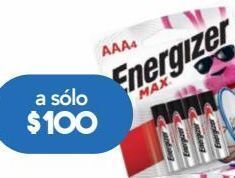 Farmacia San Pablo Energizer pilas max aaa 4 piezas oferta