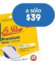 Farmacia San Pablo Le roy gasa estéril 10cm 1 pieza oferta