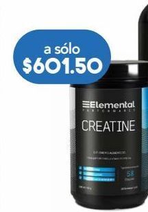 Farmacia San Pablo Elemental creatina suplemento alimenticio 450 g oferta