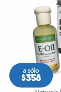 Nature´s bounty aceite de vitamina e 74 ml