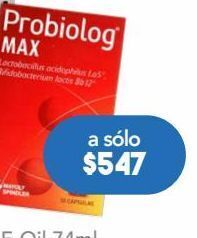 Farmacia San Pablo Probiolog max 30 cápsulas oferta