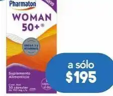 Pharmaton woman 50+ suplemento alimenticio 30 cápsulas