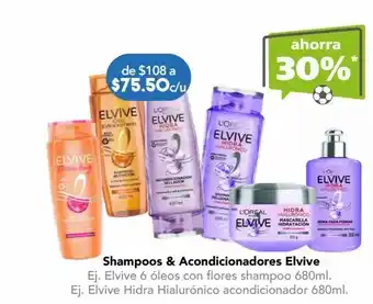 Farmacia San Pablo Elvive óleo extraordinario shampoo nutrición 680 ml oferta