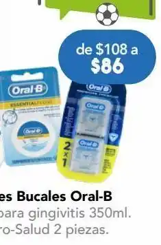 Farmacia San Pablo Oral b hilo dental pro-salud 25m 2 piezas oferta