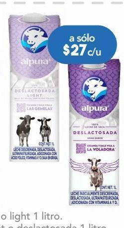 Farmacia San Pablo Alpura deslactosada light leche líquida 1 l oferta