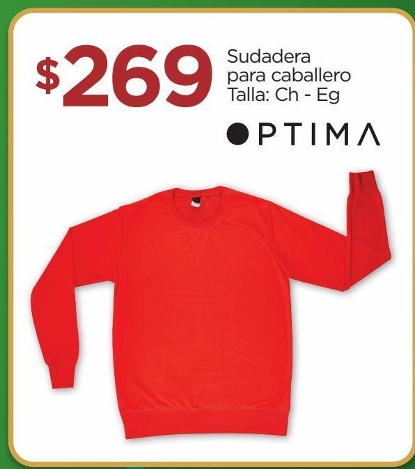 Catalogo optima online sudaderas