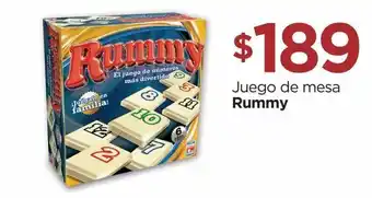Juego de mesa rummy