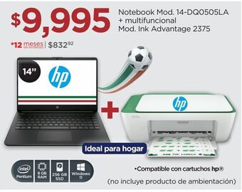 Chedraui Notebook + multifuncional oferta