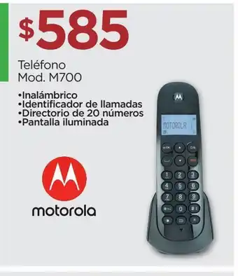 Chedraui Teléfono inalámbrico motorola oferta
