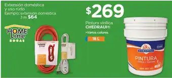 Pintura vinilica chedraui 18l