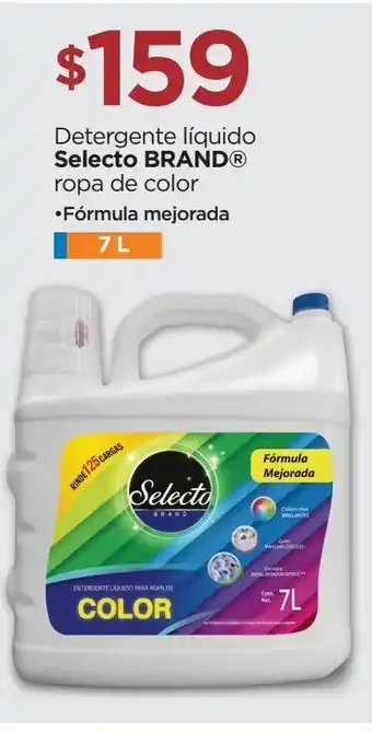 Chedraui Detergente líquido selecto brand 7l oferta